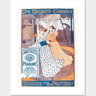 Pearline Advertisement, 1896 Posters and Art